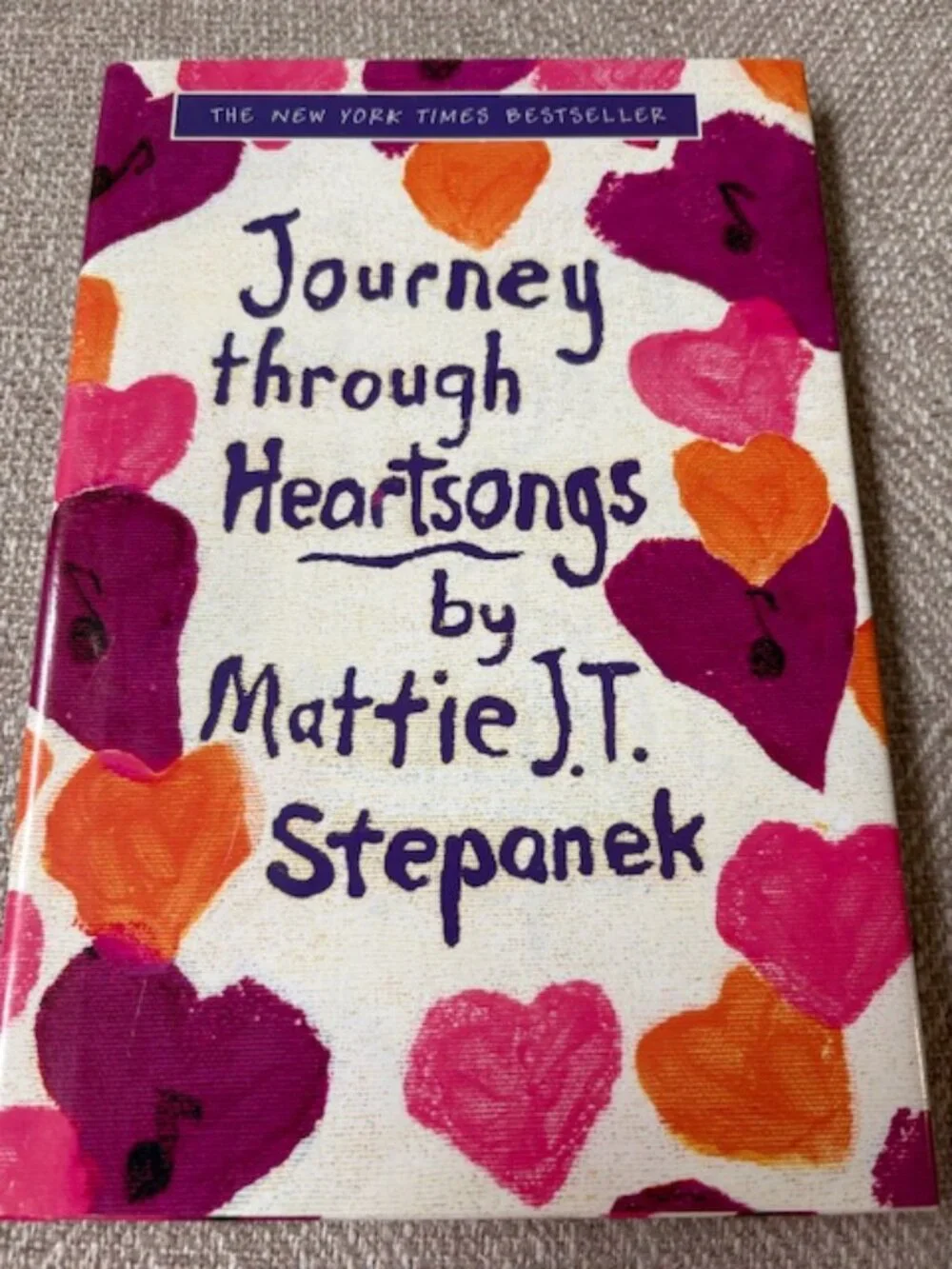 New Journey Through Heartsongs Book. By Mattie J.T. Stepanek
